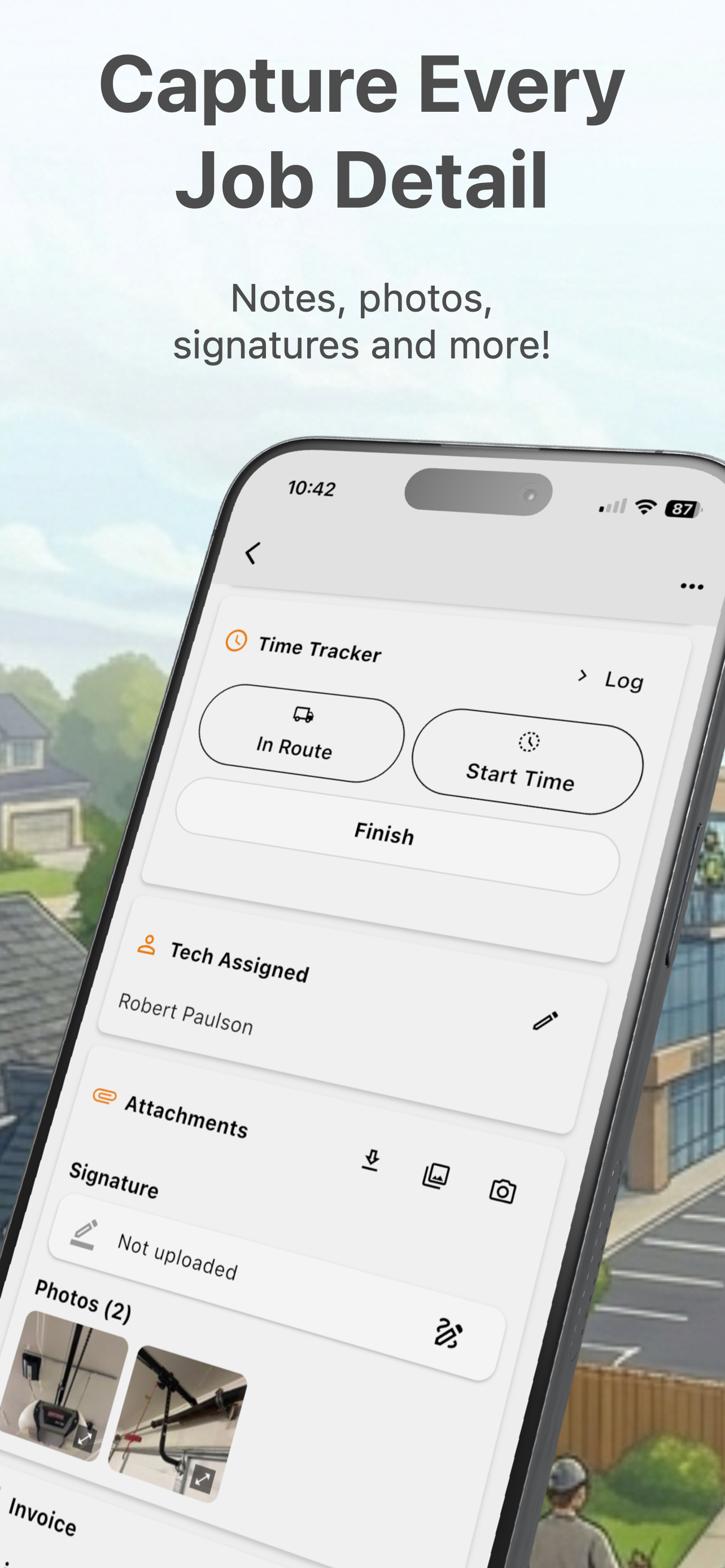 Jobfish app preview screen 3