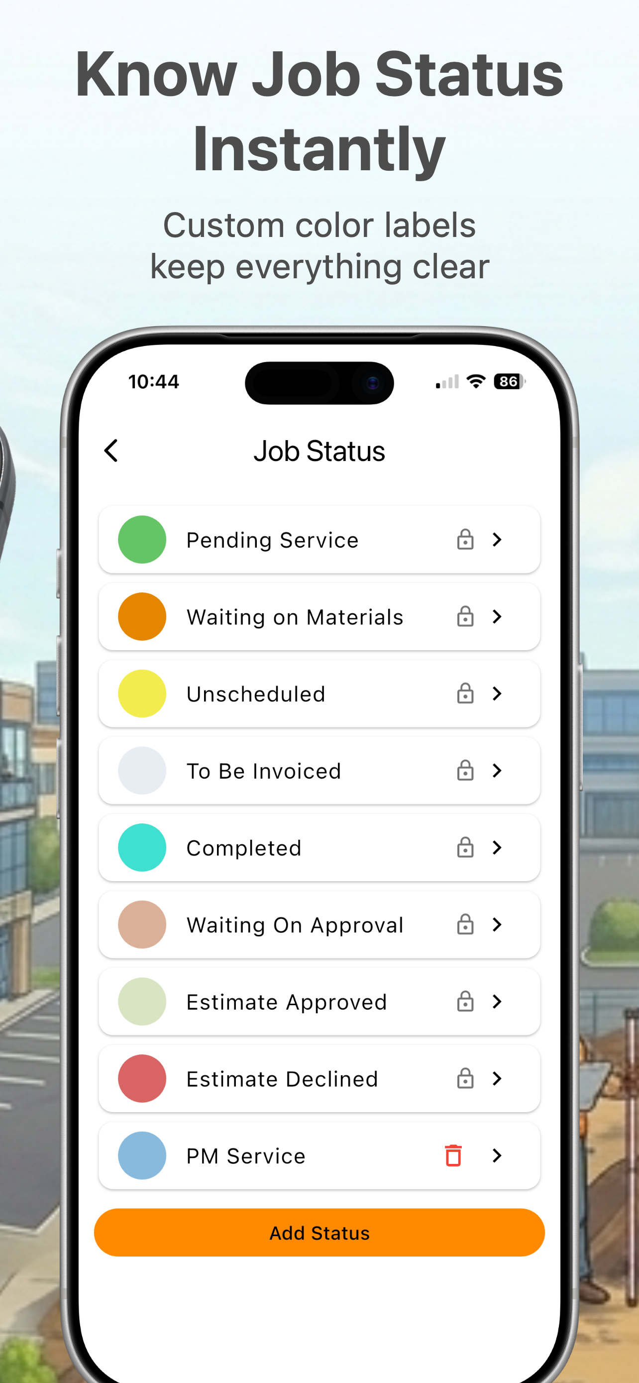 Jobfish app preview screen 4