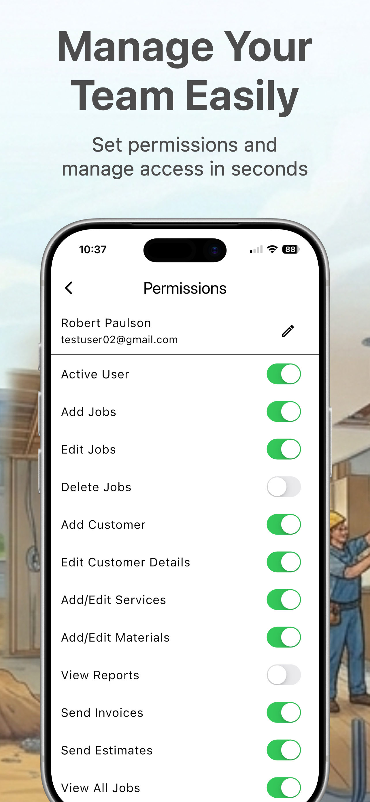 Jobfish app preview screen 5