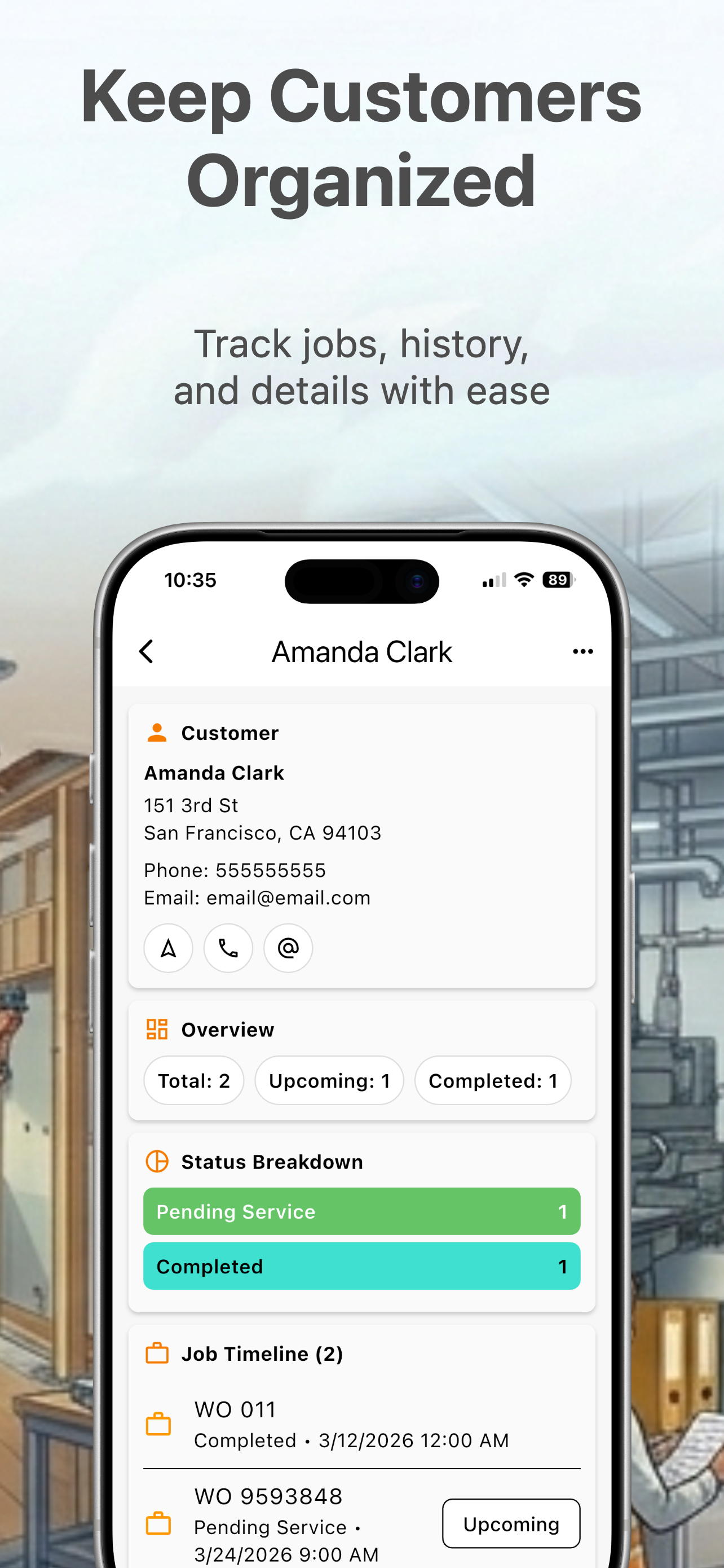 Jobfish app preview screen 6
